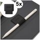 Ringke Ringke - Pen Holder (5 pack) - Ecological Leather, Textile, Elastic - Black 8809659043909 έως 12 άτοκες Δόσεις
