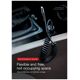 Baseus Spring-loaded cable Lightning 1m 2A (black) 6953156277397