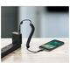 Baseus Spring-loaded cable Lightning 1m 2A (black) 6953156277397