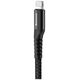 Baseus Spring-loaded cable Lightning 1m 2A (black) 6953156277397
