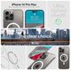 Case IPHONE 14 PRO MAX Spigen Ultra Hybrid Mag MagSafe white 8809811863567