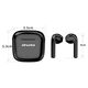 Bluetooth 5.0 TWS Headphones + AWEI Docking Station (T26) black 6954284010887