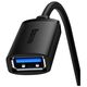 USB 3.0 Extension cable Baseus male to female, AirJoy Series, 5m (black) 6932172630393