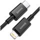 Baseus Superior Series Cable USB-C to iP, 20W, PD, 1m (black) 6953156205307