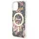 Original Case IPHONE 14 Guess Hardcase Flower MagSafe (Guhmp14shcfwsk) black 3666339115517