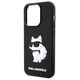Original Case IPHONE 14 PRO Karl Lagerfeld Hardcase Rubber Choupette 3D (KLHCP14L3DRKHNK) black 3666339122683