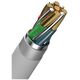 Devia cable Kintone EC151 USB-C - USB-C 1,0 m 3A white set 30 pcs 6938595379550