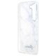 Original Case SAMSUNG GALAXY S23 Guess Hardcase Marble (GUHCS23SPCUMAH) white 3666339117405