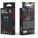 Maxlife MXUC-08 cable USB-C - USB-C 1,0 m 60W black nylon 5900495076908