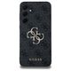 Guess case for Samsung Galaxy A35 GUHCSA354GMGGR black HC PU big 4G metal logo 3666339259563