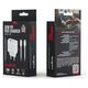 Maxlife MXTC-06-30AC PD QC charger 1x USB-C 1x USB 30W white + USB-C - USB-C cable 60W 5907457738430