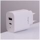 Maxlife MXTC-06-20AC PD QC charger 1x USB-C 1x USB 20W white + USB-C - Lightning cable 20W 5907457738423