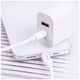 Maxlife MXTC-06-20AC PD QC charger 1x USB-C 1x USB 20W white + USB-C - Lightning cable 20W 5907457738423