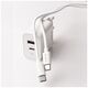 Maxlife MXTC-06-30AC PD QC charger 1x USB-C 1x USB 30W white + USB-C - USB-C cable 60W 5907457738430