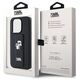 Original Case IPHONE 14 PRO Karl Lagerfeld Hardcase Gripstand Saffiano Karl&Choupette Pins (KLHCP14LGSAKCPK) black 3666339206857