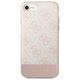 Original Case IPHONE SE 2022 / SE 2020 / 7 / 8 Guess Hard Case 4G Stripe Collection (GUHCI8G4GLPI) pink 3666339118907