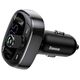 Transmitter FM Baseus T-typed S-09 Bluetooth (black) 6932172628239