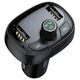 Transmitter FM Baseus T-typed S-09 Bluetooth (black) 6932172628239