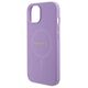 Original Case APPLE IPHONE 15 Guess Hardcase Saffiano MagSafe (GUHMP15SPSAHMCU) purple 3666339155902