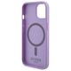 Original Case APPLE IPHONE 15 Guess Hardcase Saffiano MagSafe (GUHMP15SPSAHMCU) purple 3666339155902