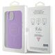 Original Case APPLE IPHONE 15 Guess Hardcase Saffiano MagSafe (GUHMP15SPSAHMCU) purple 3666339155902