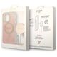 Original Case IPHONE 13 PRO MAX Guess Hardcase 4G Print MagSafe + Wireless Charger (GUBPP14SH4EACSB) pink 3666339103033