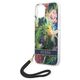 Original Case IPHONE 14 PLUS Guess Hardcase Flower Strap (GUOHCP14MHFLSB) blue 3666339093969