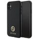 Original Case IPHONE 11 Guess 4G Strass Metal Logo (GUHCN61PS4DGPK) black 3666339150624