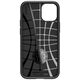 Case IPHONE 12 MINI Spigen Liquid Air Matte black 8809710756779