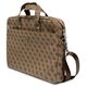 Original Case LAPTOP 16" Guess Saffiano 4G Hot Stamp Triangle Logo brown 3666339051105