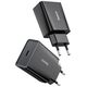 Baseus Speed Mini Quick Charger, USB-C, PD, 3A, 20W (black) 6953156201699
