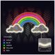 Neon PLEXI LED RAINBOW ON CLOUDS multicolor FPNE32 Forever Light 5907457768864