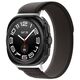 Strap for SAMSUNG GALAXY WATCH ULTRA (47MM) Tech-Protect Nylon black & orange 5906302312382