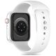 Strap for APPLE WATCH 4 / 5 / 6 / 7 / 8 / 9 / SE / ULTRA 1 / 2 (42 / 44 / 45 / 49 MM) Tech-Protect Silicone white 5906302304332