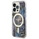 Original Case IPHONE 14 PRO Guess Hardcase Leopard MagSafe (GUHMP14LHLEOPWB) blue 3666339115739