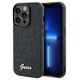 Original Case IPHONE 13 PRO MAX Guess Hardcase Disco Metal Script (GUHCP13XPMSDGSK) black 3666339173388