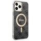 Original Case IPHONE 13 PRO MAX Guess Hardcase 4G MagSafe (GUHMP13XH4STK) black 3666339126827