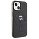 Original Case APPLE IPHONE 15 Karl Lagerfeld Hardcase IML Ikonik MagSafe black 3666339162153