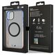Original Case IPHONE 13 / 14 / 15 BMW Hardcase Gradient Bumper MagSafe (BMHMP15SHTGE) gray 3666339144791