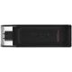 Kingston pendrive 128GB USB-C DT70 black 740617305371