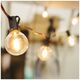 Solar Garland 5,5m + 10 LED bulbs filament clear E12 G40 IP44 5900495883247