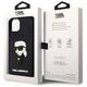 Original Case IPHONE 14 PLUS Karl Lagerfeld Hardcase Rubber Ikonik 3D (KLHCP14M3DRKINK) black 3666339122638