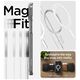 Case APPLE IPHONE 15 Spigen Ultra Hybrid Mag MagSafe White transparent 8809896751230