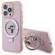 Original Case APPLE IPHONE 15 PRO Karl Lagerfeld Hardcase Ring Stand Karl&Choupettte MagSafe (Klhmp15lhmrskcp) pink 3666339169015