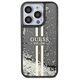 Original Case APPLE IPHONE 15 PRO Guess Hardcase Liquid Glitter Gold Stripes (GUHCP15LLFCSEGK) black 3666339223540
