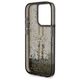 Original Case APPLE IPHONE 15 PRO Guess Hardcase Liquid Glitter Gold Stripes (GUHCP15LLFCSEGK) black 3666339223540