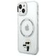 Original Case IPHONE 14 PLUS Karl Lagerfeld Hardcase Iconic Karl&Choupette Magsafe (KLHMP14MHNKCIT) transparent 3666339087616