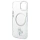 Original Case IPHONE 14 PLUS Karl Lagerfeld Hardcase Iconic Karl&Choupette Magsafe (KLHMP14MHNKCIT) transparent 3666339087616