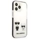 Original Case IPHONE 13 PRO MAX Karl Lagerfeld Hardcase Karl & Choupette white 3666339048631