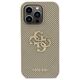 Original Case APPLE IPHONE 15 PRO Guess Hardcase Perforated 4G Glitter (GUHCP15LPSP4LGD) gold 3666339151584